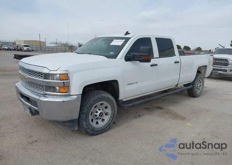 2019 Chevrolet Silverado 2500Hd Wt from USA, damaged, VIN 1GC1KREG1KF138039